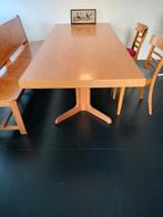 grote houten tafel, Gebruikt, 100 tot 150 cm, 200 cm of meer, Ophalen of Verzenden