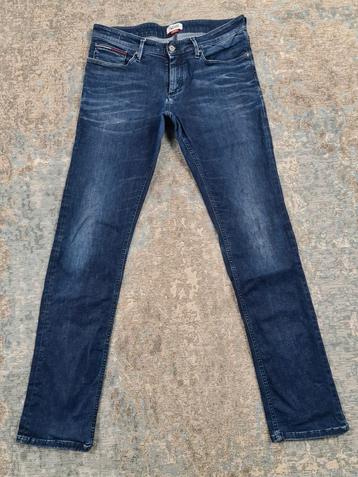 Tommy Hilfiger SCANTON W33 L36 Slim STRETCH Bronno3336 Blauw beschikbaar voor biedingen