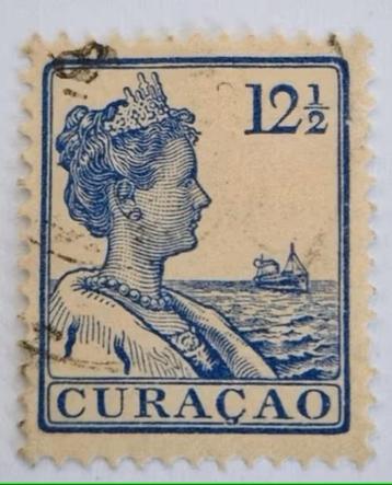 Curaçao 1915-1931 -  nvph 57-67 - Koningin Wilhelmina beschikbaar voor biedingen