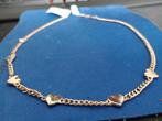 Paolo Dorelli Goud Doublé Schakel ketting (Size: 45cm), Verzenden, Nieuw, Goud, Goud