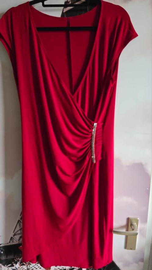 Jurk Frank Lyman mt 44, Kleding | Dames, Jurken, Zo goed als nieuw, Maat 42/44 (L), Rood, Ophalen of Verzenden