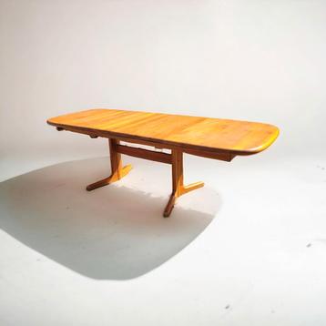 Vintage eettafel - Kristoffersen & Søn - verlengbaar - teak beschikbaar voor biedingen