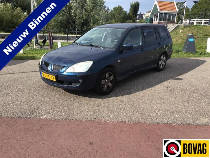 Mitsubishi Lancer Station Wagon 1.6 Comfort Bj2004 airco apk, Auto's, Mitsubishi, Bedrijf, Te koop, Lancer, ABS, Airbags, Airconditioning