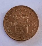 10 gulden goud 1913 Koningin Whilhelmina 900 goud, Ophalen of Verzenden, Koningin Wilhelmina, 10 gulden, Goud