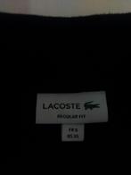Zwarte Lacoste Polo, Kleding | Heren, Ophalen of Verzenden, Zo goed als nieuw, Zwart