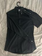 Versace x h&m overhemd zwart bedekte knopen S, Kleding | Heren, Ophalen of Verzenden, Gedragen, Zwart, Versace