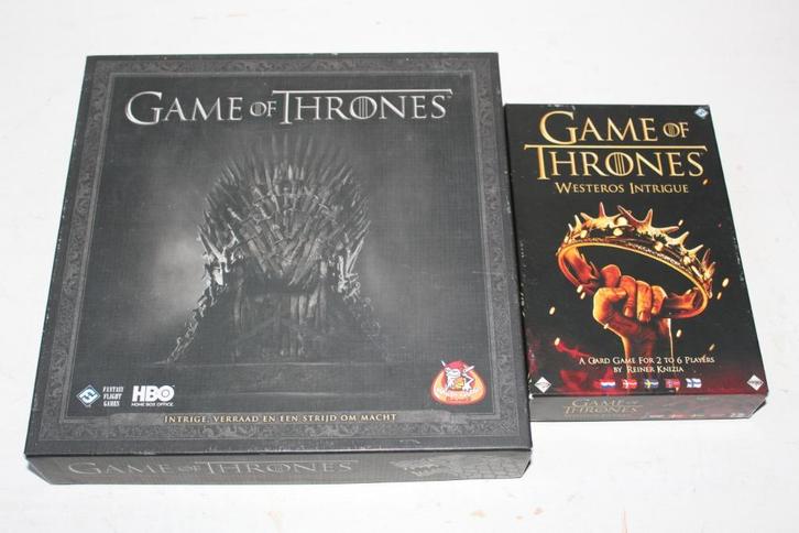 game of thrones, Hobby en Vrije tijd, Gezelschapsspellen | Bordspellen, Gebruikt, Een of twee spelers, Drie of vier spelers, Ophalen of Verzenden