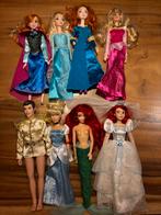 8x Disney barbie pop, Kinderen en Baby's, Speelgoed | Poppen, Ophalen of Verzenden, Gebruikt, Barbie