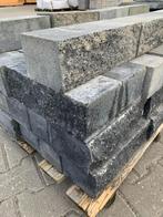 Stapelblok Wallblock 12x10x31 cm Antraciet/Grijs - J&W 78, Tuin en Terras, Bielzen en Borders, Ophalen, Blok, Nieuw, Nvt
