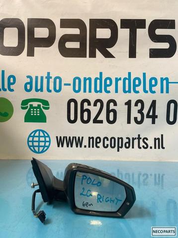 VW POLO 2G BUITENSPIEGEL BUITEN SPIEGEL LA7N ALLES LEVERBAAR beschikbaar voor biedingen