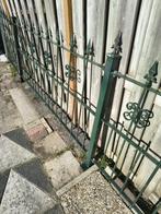 Antiek gietijzer hekwerk (zwaar), Ophalen, Met poort, Gebruikt, Sierhekwerk