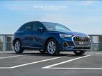Audi Q3 45 Tfsi e 245pk Phev S Tronic 2021 Blauw, Auto's, Audi, Blauw, Plug-in hybride, Hybride Elektrisch/Benzine, Dealer onderhouden