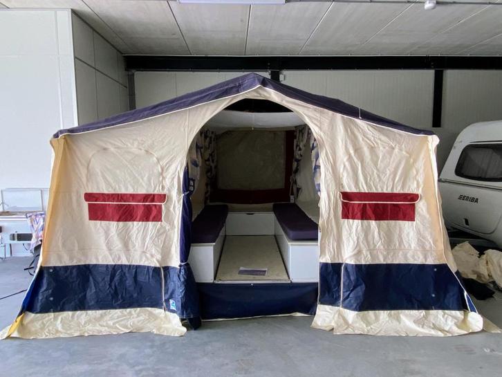 Andre Jamet model Louisiana, Caravans en Kamperen, Vouwwagens, Jamet, tot en met 6, Beige, Aanwezig, Ophalen