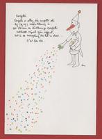 Toon Hermans - Confetti (Uitg. Kinderp.z. '87) - Ong., Ophalen of Verzenden, 1980 tot heden, Ongelopen, Sterren en Beroemdheden