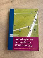 Boek Sociologie en moderne samenleving - Hoof & Ruysseveldt, Ophalen of Verzenden, Zo goed als nieuw, Overige niveaus, Maatschappijleer