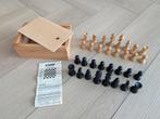 Schaakstukken set Staunton, Hobby en Vrije tijd, Gezelschapsspellen | Bordspellen, Ophalen of Verzenden, Zo goed als nieuw