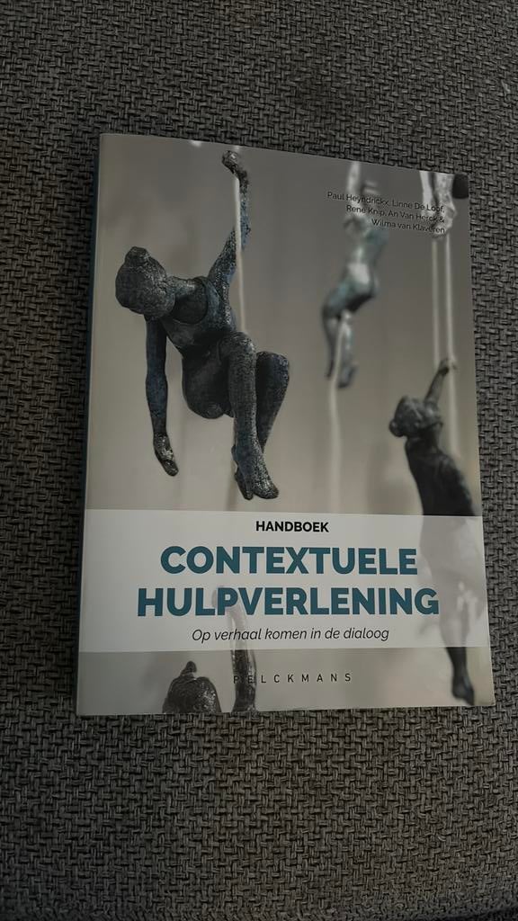 Paul Heyndrickx - Contextuele hulpverlening, Boeken, Ophalen of Verzenden, Zo goed als nieuw, Paul Heyndrickx; Linne de Loof; An van Herck; Wilma van Klave...