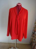 Erfo blouse mt 46, Verzenden, Zo goed als nieuw, Maat 46/48 (XL) of groter, Rood