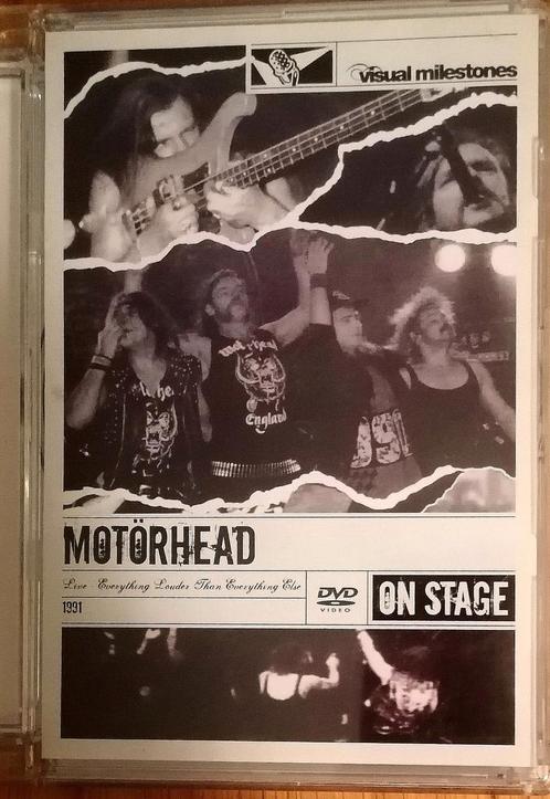 Motorhead - Everything Louder Then Everything Else. 2 Dvd's., Cd's en Dvd's, Dvd's | Muziek en Concerten, Zo goed als nieuw, Muziek en Concerten