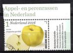 gestempelde zegel. jaar: 2016. fruit met tab, Postzegels en Munten, Postzegels | Nederland, Na 1940, Ophalen of Verzenden, Gestempeld