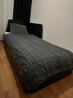 IKEA Flekke Bedbank - Zwartbruin - 80x200, Huis en Inrichting, Ophalen, Eenpersoons, Bruin, 80 cm