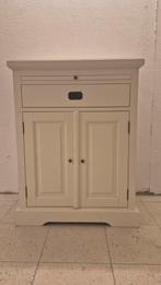 Mooi wit dressoir met 2 lades en 2 deurtjes, Ophalen, Zo goed als nieuw, 25 tot 50 cm, 50 tot 100 cm