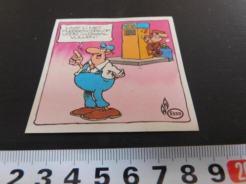 sticker ESSO strip Jan van Haasteren MPA593, Verzamelen, Stickers, Zo goed als nieuw, Bedrijf of Vereniging, Ophalen