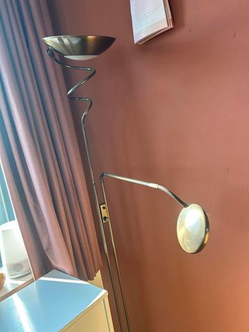 Vloerlamp met twee lichtpunten
