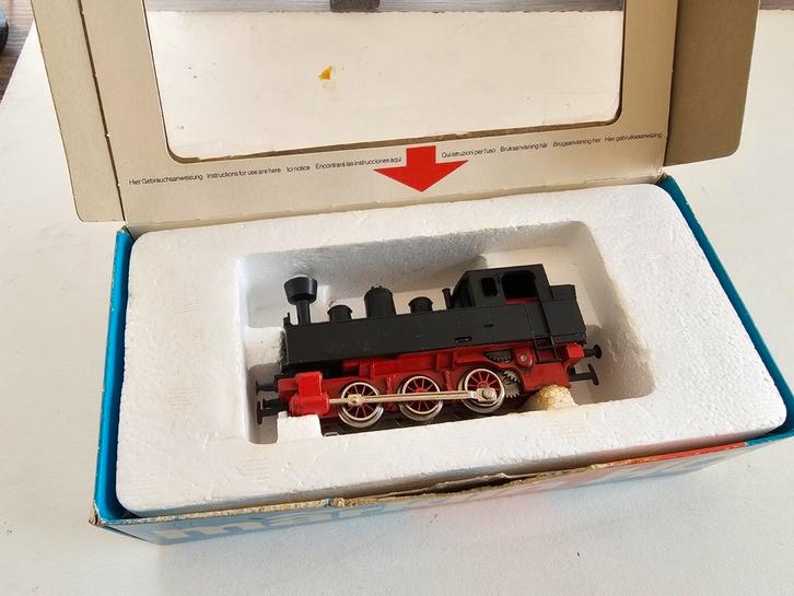 modeltrein Ho marklin stoomlok 3090 in doos, Hobby en Vrije tijd, Modeltreinen | H0, Gebruikt, Locomotief, Wisselstroom, Märklin