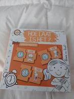 Educatief spel, hoelaat is het., Ophalen of Verzenden, Zo goed als nieuw