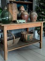 Franse Boeren Tafel met Onderblad, Ophalen