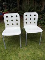 Witte stoelen - set van 2, Ophalen, Gebruikt, Twee, Wit