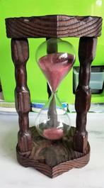 Vintage houten Zandloper 20 cm hoog, Ophalen of Verzenden