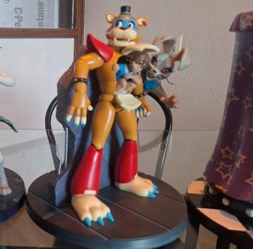 FNaF Security Breach Freddy and Gregory Statue beschikbaar voor biedingen