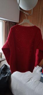 Gebreide trui, Ophalen, Zo goed als nieuw, Maat 38/40 (M), Rood