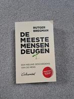 De meeste mensen deugen - Rutger Bregman, Boeken, Ophalen of Verzenden, 20e eeuw of later, Gelezen, Rutger Bregman