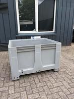 Palletbox maxilog - B99xL119xH76cm (grijs), Ophalen, Gebruikt, Overige typen