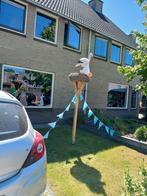 Ooievaarsnest, geboortebord, geboorteaankondiging, ooievaar, Kinderen en Baby's, Kraamcadeaus en Geboorteborden, Ophalen