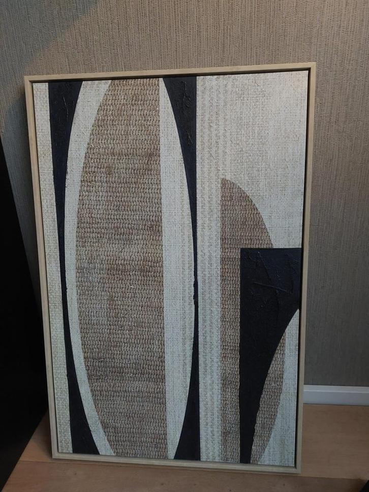 Wanddecoratie 60x90 TILTIL LARGE SAND MEETS SHADOW, Huis en Inrichting, Woonaccessoires | Wanddecoraties, Zo goed als nieuw, Ophalen