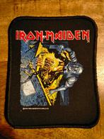 Iron Maiden no prayer vintage patch embleem rock hardrock, Verzamelen, Ophalen of Verzenden, Nieuw, Kleding