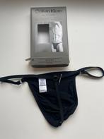 Calvin Klein Microfiber Thong, Verzenden, Zwart, Calvin Klein, Slip