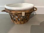 Rivièra Maison plantenpot rattan, Overige materialen, 40 cm of meer, Rond, Binnen