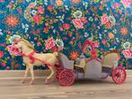 Barbie koets en paard Mattel, Ophalen of Verzenden, Zo goed als nieuw