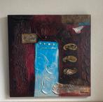 Abstract schilderij “Willemsen” 80  x 80 cm, Antiek en Kunst, Ophalen