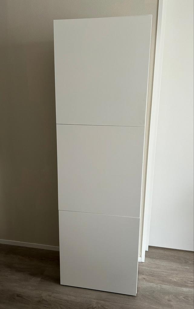 Witte Besta kast van Ikea, Huis en Inrichting, Kasten | Kledingkasten, Gebruikt, 150 tot 200 cm, 50 tot 100 cm, 25 tot 50 cm, Met deur(en)