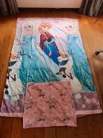 Disney Frozen: dekbed set Elsa Anna Olaf 140 x 200 cm., Ophalen, Meisje, Dekbedovertrek, Zo goed als nieuw