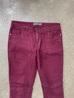 Bordeau rode broek jeans van Zoi maat 40, Douwenmaat 8-3 Meppel, Ophalen of Verzenden, W30 - W32 (confectie 38/40), Zoi