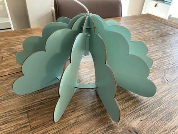 Plafondlamp wolk groen/blauw beschikbaar voor biedingen