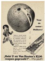 3x Voor de zomer Melkora VAN HOUTEN smaakt heerlijk 1935, Verzenden, Zo goed als nieuw, Overige typen