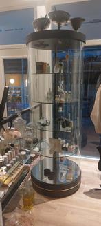 Dure winkel vitrine met draai functie, Ophalen, 50 tot 100 cm, Glas, Modern